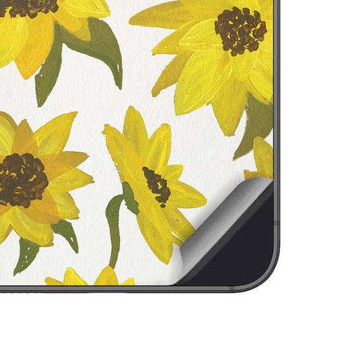 Cat Coq Sunflower Acrylic Galaxy A14 5G Skin